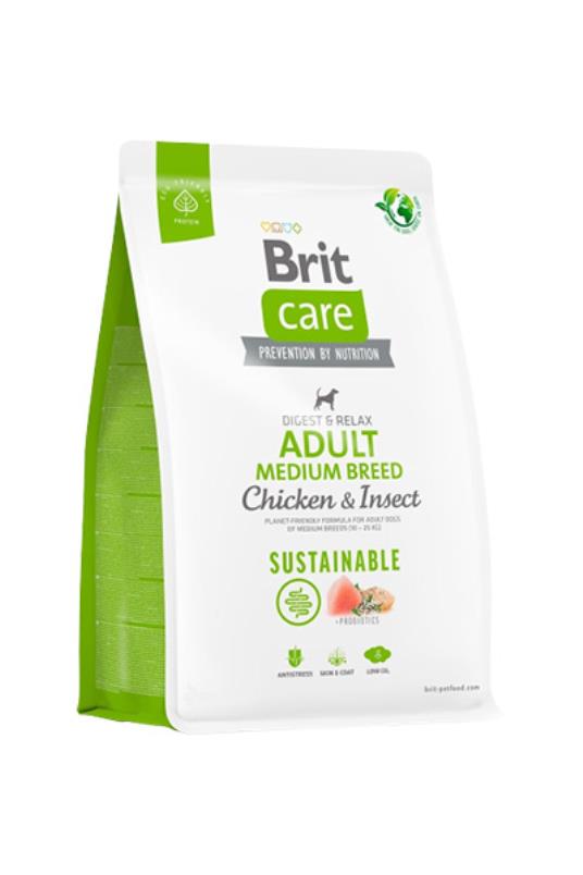 BCD Sustainable Adult medium Chicken&Insect 1kg