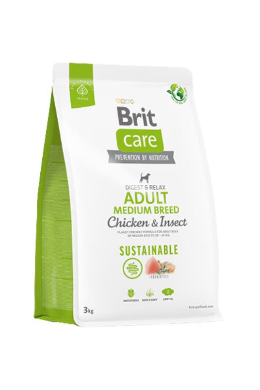BCD Sustainable Adult medium Chicken&Insect 3kg