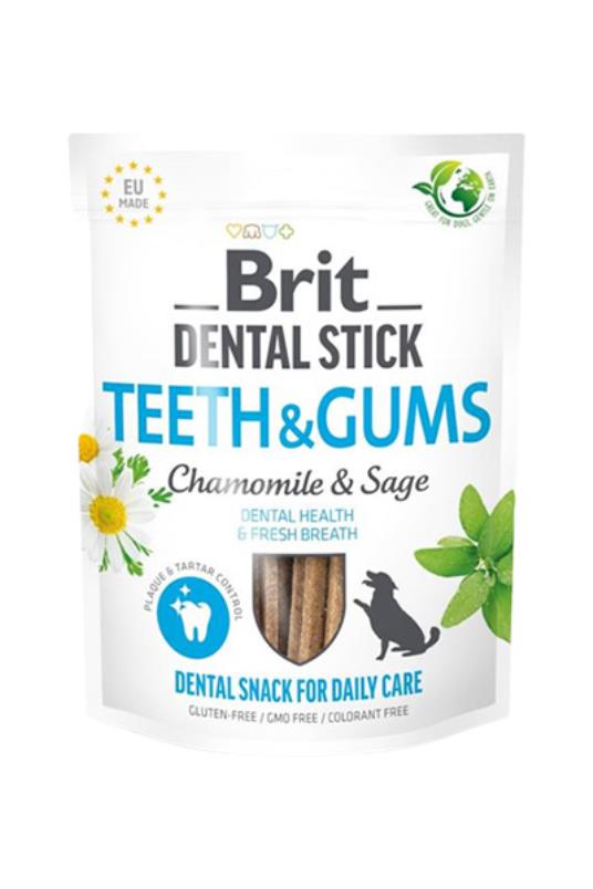 Brit Dental Sticks Teets&Gums with Chamomile&Sage 7pcs 251g