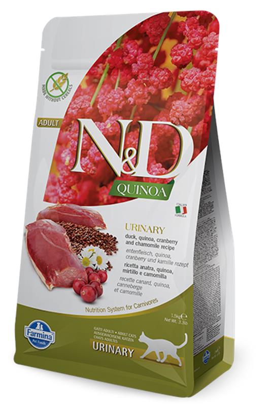 N&D Quinoa Cat Urinary Duck&Cranberry 300g