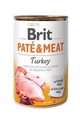 Brit Can Pate & Meat Turkey 400 g (6) (puran)