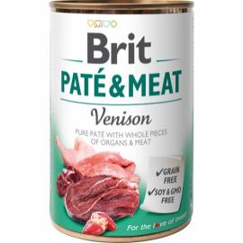 Brit Can Pate & Meat Venison 400 g (6) (divjačina)
