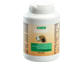 DF Kanavit - Vitamin/mineral tabl. for dogs 100 tabl.(Vitamin/mineral tabl.za pse)