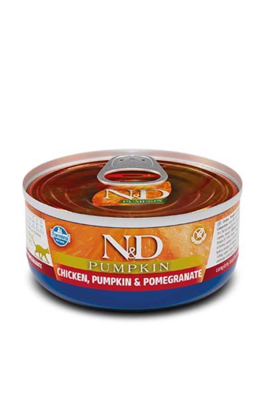 N&D Can Cat PM Chicken & Pomegranate 70g (30)