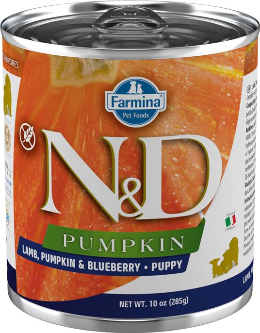N&D Can Dog PM Lamb & Blueberry Puppy 285g (6)