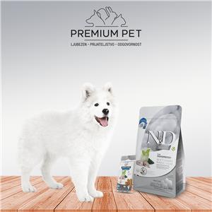 N&D White priboljški za bele pse – podpora koži, dlaki in čisti barvi kožuha