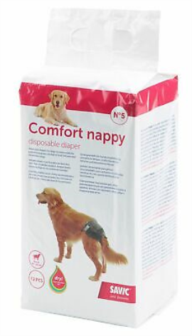 Savic Comfort Nappy size 7 - 12 diapers -standard colours