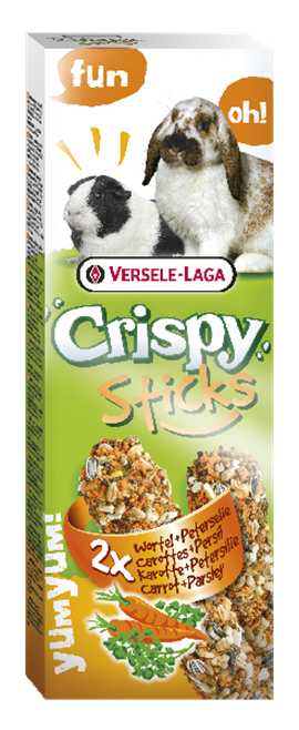 VL Cripsy Sticks Rabbits-Guinea Pigs Carrot & Parsley 2 pcs (8)